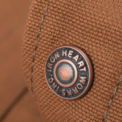 Image showing the IHSH-189-BRN - 17oz Duck Work Shirt Style CPO Brown which is a Shirts described by the following info Iron Heart, Released, Shirts, Tops and sold on the IRON HEART GERMANY online store