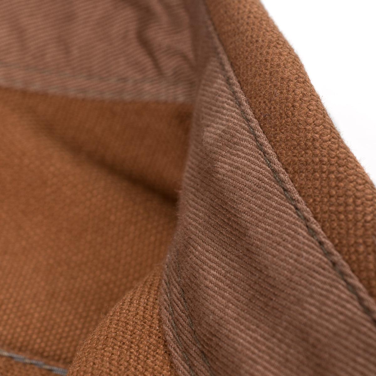 Image showing the IHSH-189-BRN - 17oz Duck Work Shirt Style CPO Brown which is a Shirts described by the following info Iron Heart, Released, Shirts, Tops and sold on the IRON HEART GERMANY online store