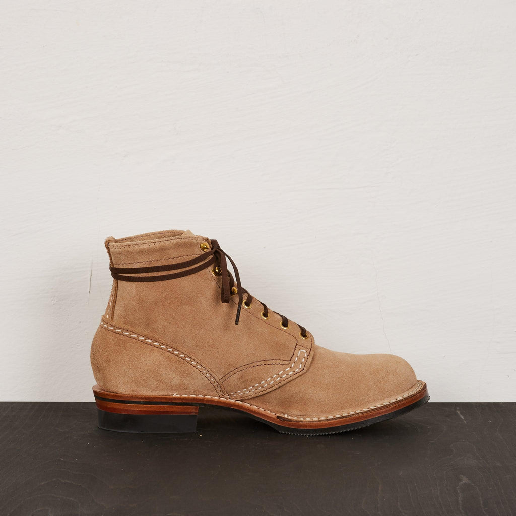 Image showing the WE-BE207269-ROB - Wesco Custom Jobmaster - Roughout Burlap which is a Boots described by the following info Boots, Footwear, Wesco and sold on the IRON HEART GERMANY online store